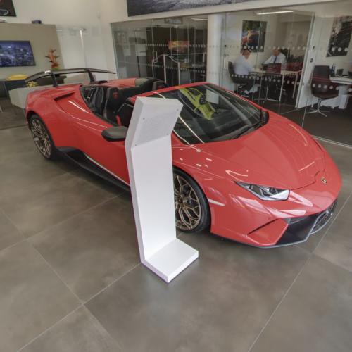 Huracan Performante Spyder in Edinburgh in Edinburgh