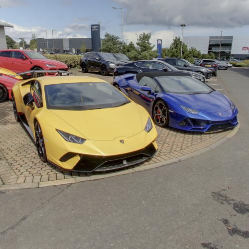 Huracan Performante and Huracan EVO Spyder in