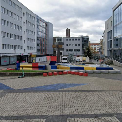 'Fountain' by Otto Herbert Hajek in Mülheim an der Ruhr, Germany