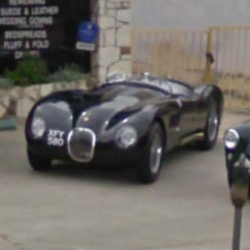 Jaguar CType (1/53) in Los Angeles, CA (Google Maps)