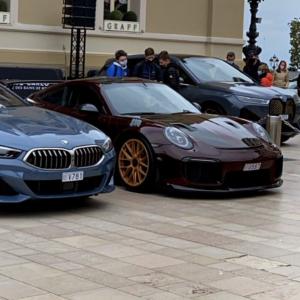 Porsche GT2 RS MKII Weissach Package in Monaco (StreetView)