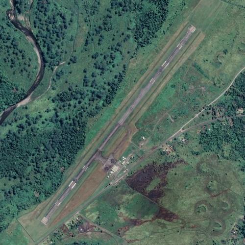 Girua Airport in Popondetta, Papua New Guinea (Google Maps)