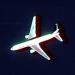 Flying plane