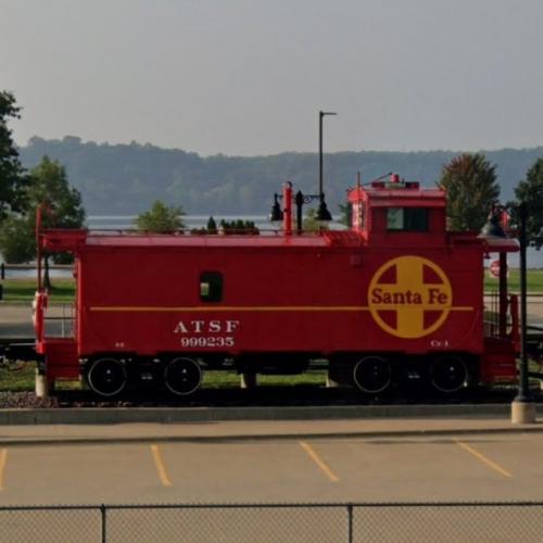 ATSF 999235 in Fort Madison, IA - Virtual Globetrotting