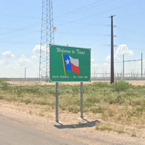 Welcome to Texas sign in Andrews, TX (Google Maps) (#8)
