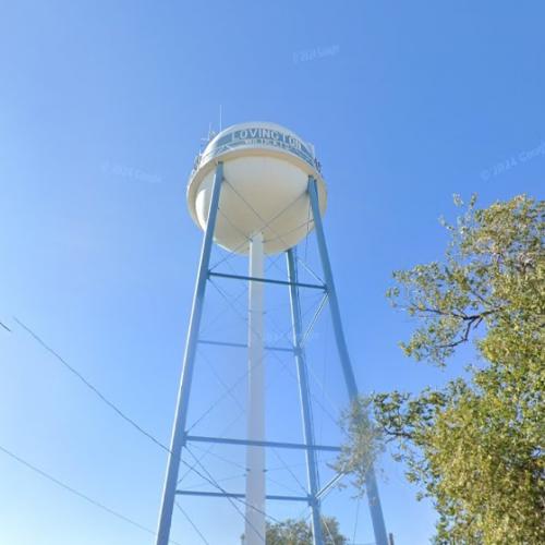 Lovington water tower in Lovington, NM - Virtual Globetrotting