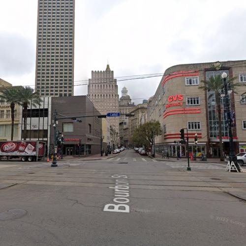 2025 New Orleans car attack site in New Orleans, LA (Google Maps)