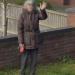 Waving woman