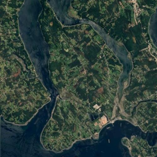 Quihua in Calbuco, Chile (Google Maps)