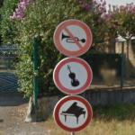 Three funny signs