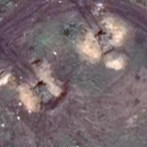 Two Russian tanks (Google Maps)