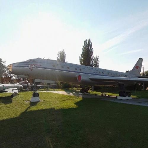 Tu-104 in Kiev, Ukraine (Google Maps) (#3)