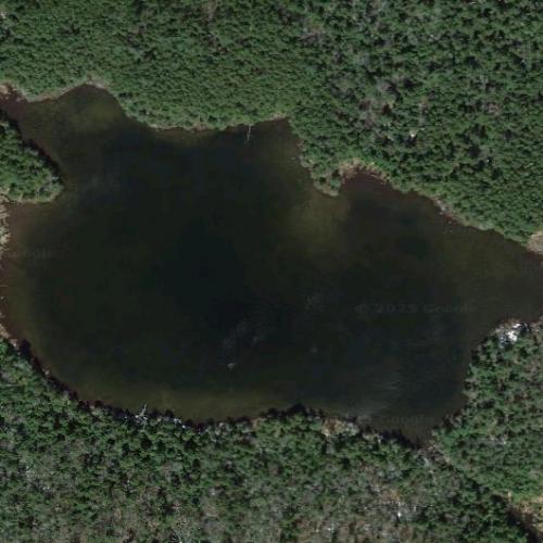 Mountain View Pond in Monson, ME (Google Maps)