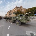 Captured Russian 9T452 transloader