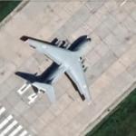 Ukrainian Il-76MD preparing for takeoff