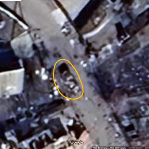 Destroyed Ukrainian BRDM-2L1 in Hostomel, Ukraine - Virtual Globetrotting