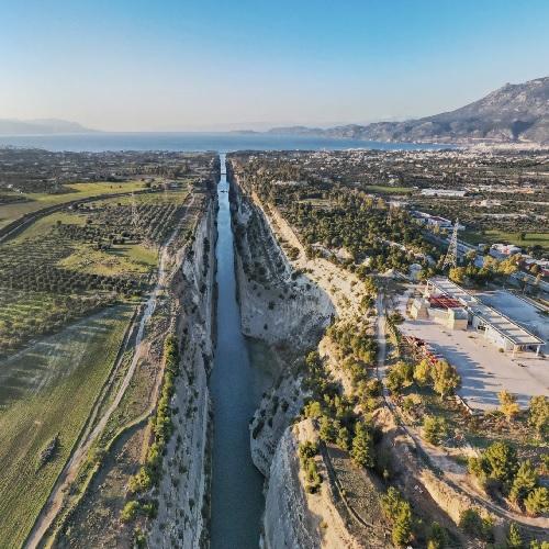 Corinth Canal in Corinth, Greece (Google Maps) (#2)