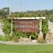 Welcome to Homedale sign