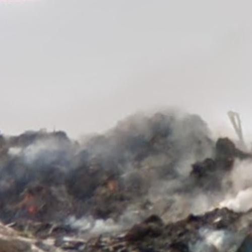 Fire in Upernavik, Greenland (Google Maps)