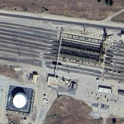 Rail Yard Refueling Station in North Platte, NE - Virtual Globetrotting