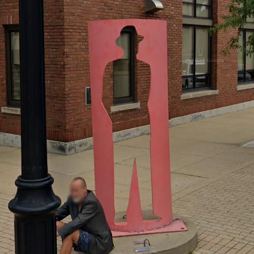 'Faust' by John Sauve in Michigan City, IN (Google Maps)