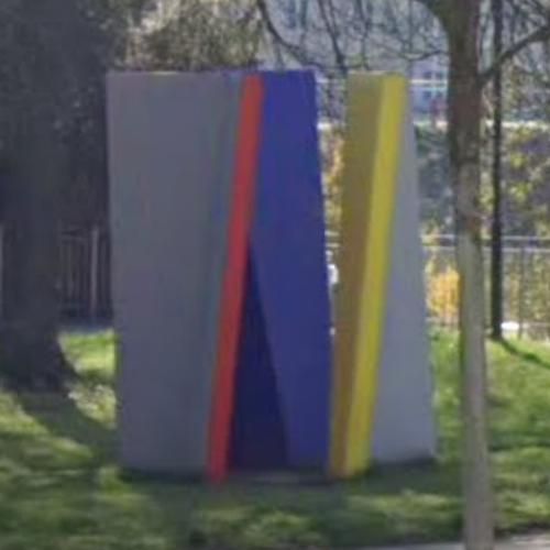 'Three Primary Colors Juxtaposed' by Herbert Volz in Ulm, Germany ...
