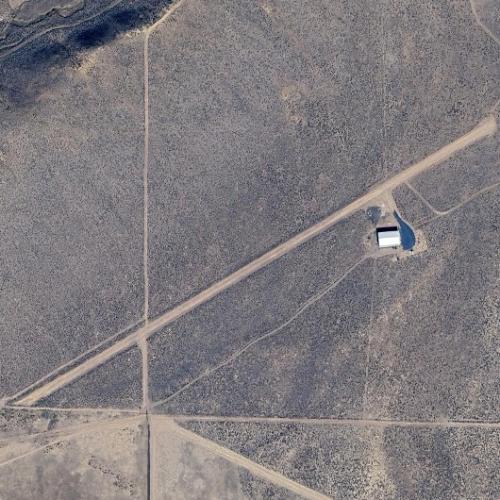 Crowley Ranch Airstrip in Crowley, OR (Google Maps)