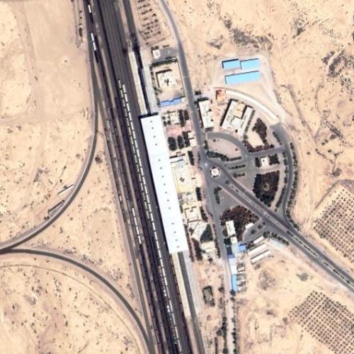 Tabas railway station in Tabas, Islamic Republic of Iran (Google Maps)