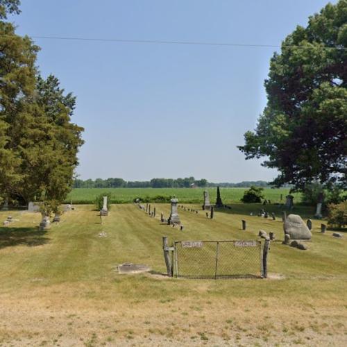 Scott Cemetery in Three Rivers, MI (Google Maps)