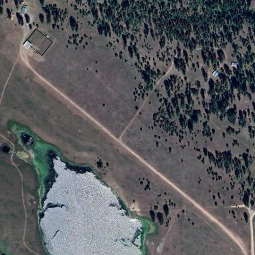 Hart Ranch Airport in Omak, WA (Bing Maps)
