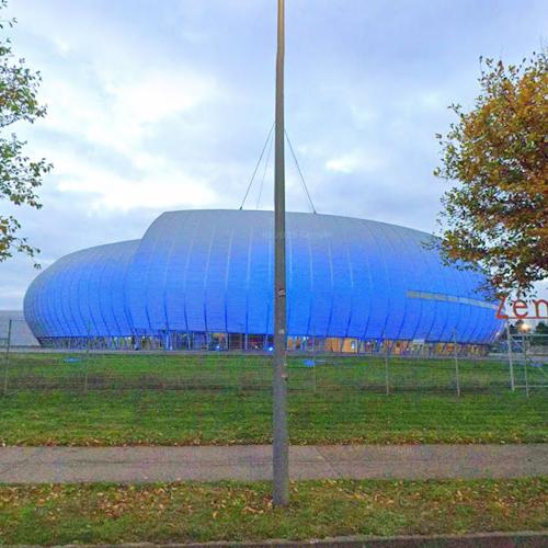 'Rouen Concert Hall' by Bernard Tschumi in Rouen, France (Google Maps)