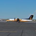 Airplane parked