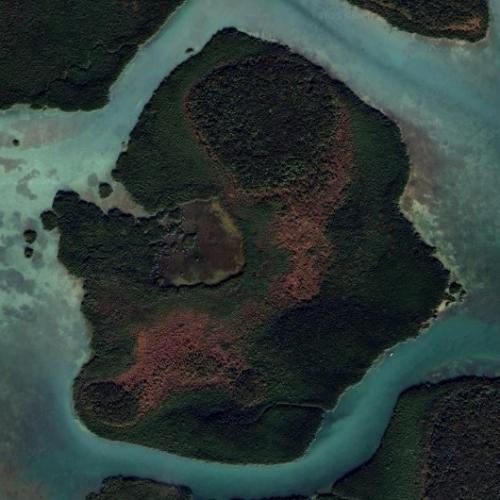 Porgy Key in Ocean Reef, FL (Google Maps)