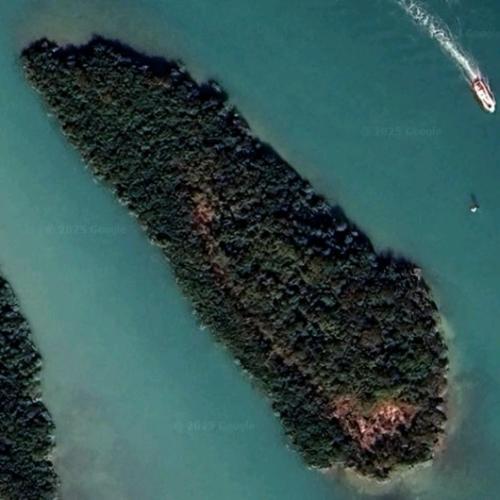 Caesar's Rock in Ocean Reef, FL (Google Maps)