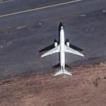 Airplane parked