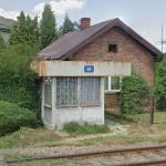 Disused crossing shanty