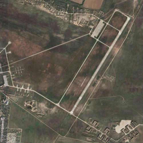 Kacha Air Base in Kacha, Ukraine (Google Maps)