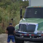 Man Peeing On The Road