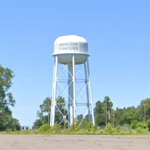 Union City water tower in Union City, TN Virtual Globetrotting