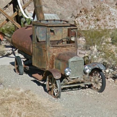 1917 Ford Model TT Tank Truck in Nelson, NV (Bing Maps)
