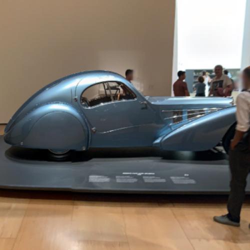 1936 Bugatti Type 57 SC Atlantic in Bilbao, Spain (Bing Maps)