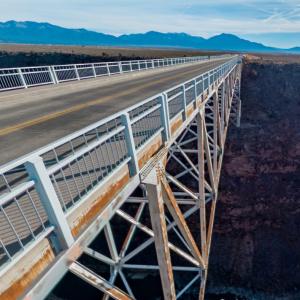 Rio Grande Gorge Bridge in Arroyo Hondo, NM (#2) - Virtual Globetrotting
