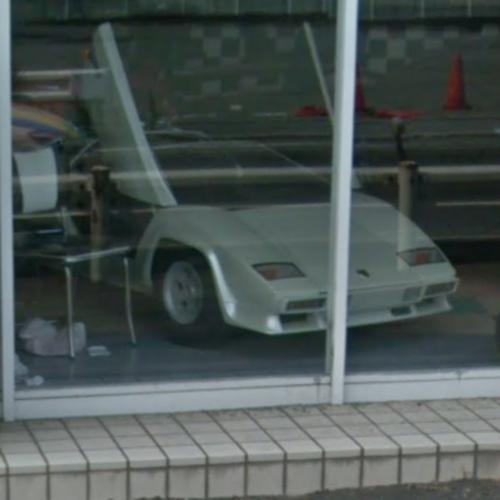 Lamborghini Countach in Fujioka, Japan (Google Maps) (#8)