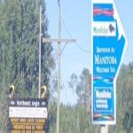 Manitoba Welcomes you Sign