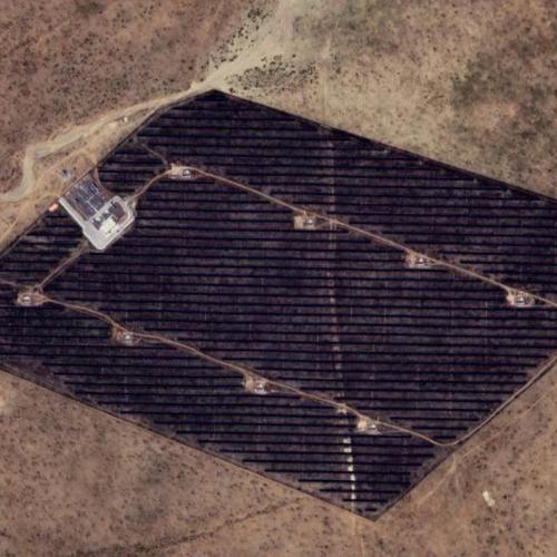 Bukhug Solar Power Plant in Ulaanbaatar, Mongolia (Google Maps)