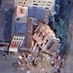 Multi-storey building collapsed in earthquake