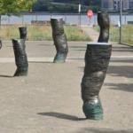 'She has been found. / What? — Eternity. / It is the sea gone / With the sun.' by Marc-Antoine Côté