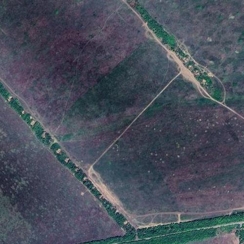 Russian Military Equipment - dispersed in Treeline under Tarps. in ...