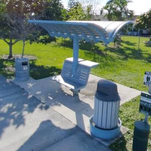 'Bench/Sunrise' by Jersey Devil (StreetView)