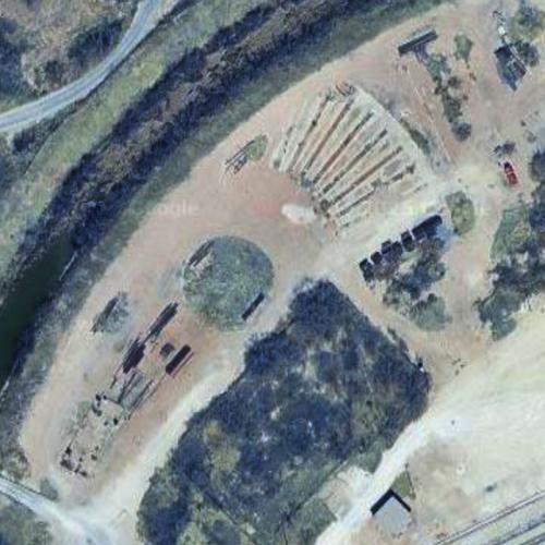 Texas and Pacific Railway Roundhouse and Turntable in Big Spring, TX ...
